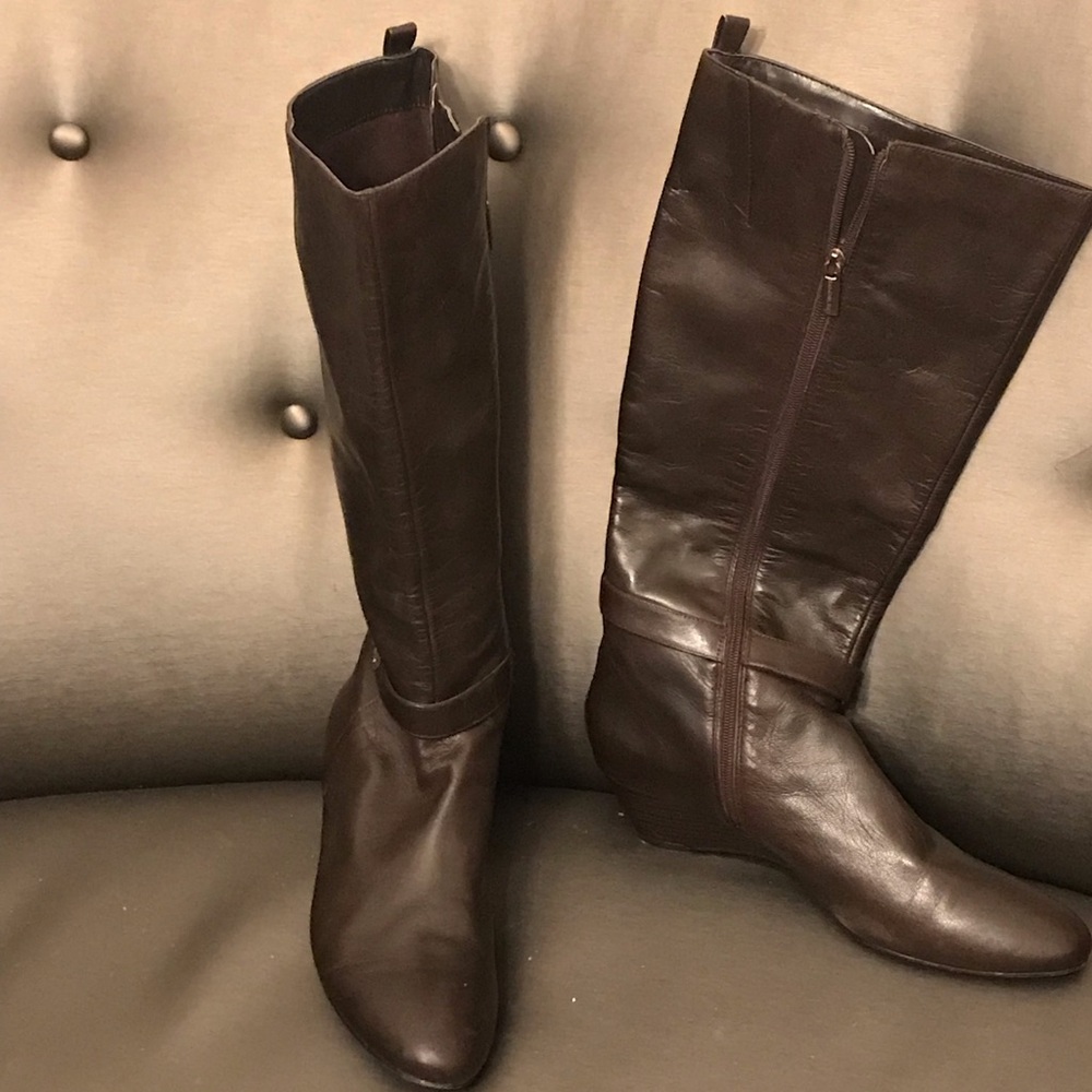 Knee High Brown Boots